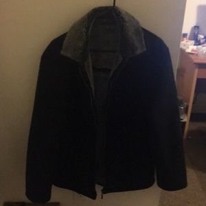 Faux Suede fur jacket